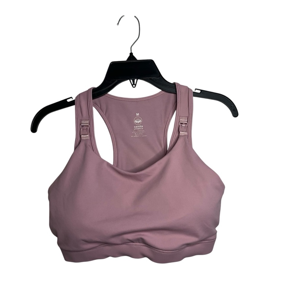 Senita Athletics | Nursing Sports Bra | Light Purple | Medium